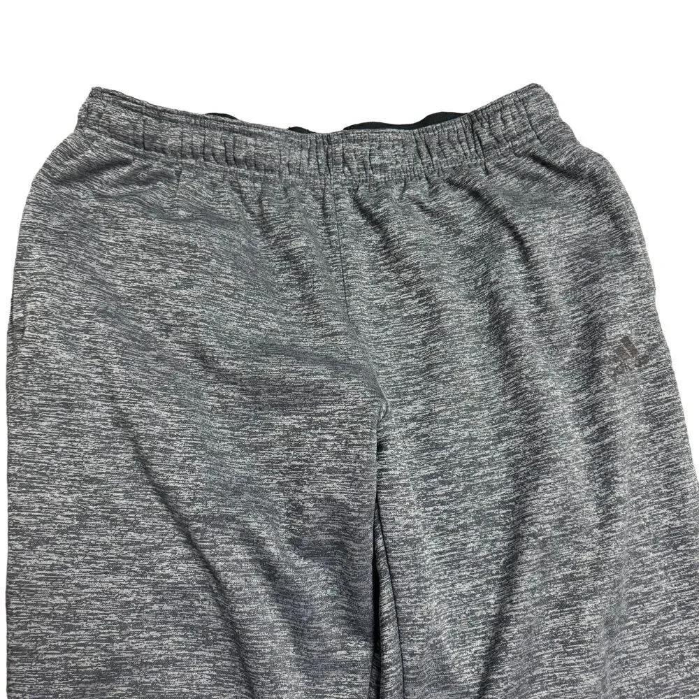 Adidas Men's Size Large Gray 3 Stripe Climawarm Athletic Sweatpants‎
